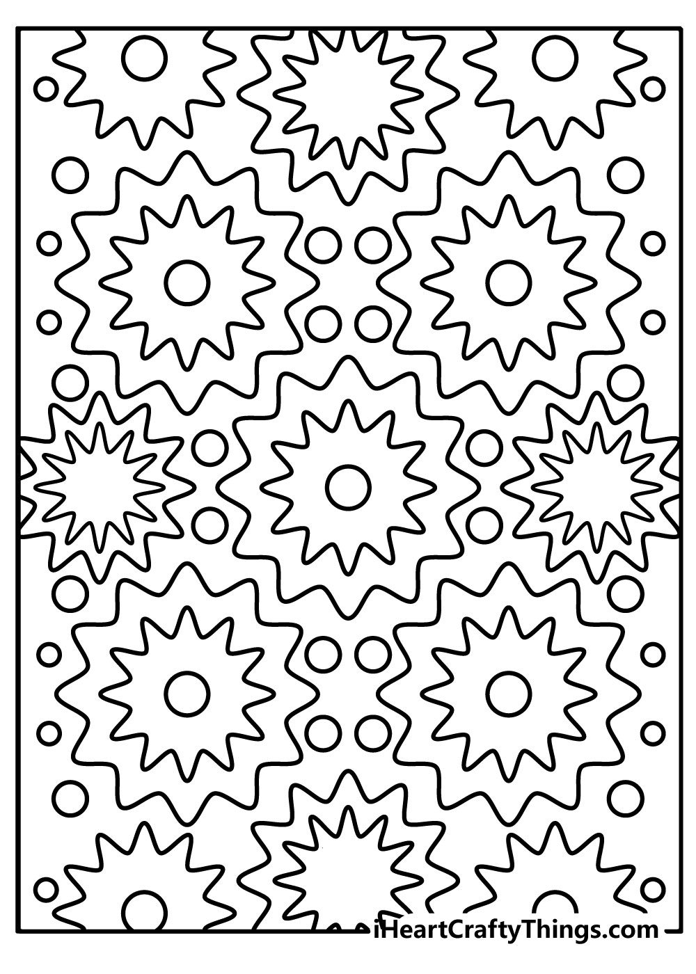 140 Trippy Coloring Pages: Dive into a Colorful Wonderland 28