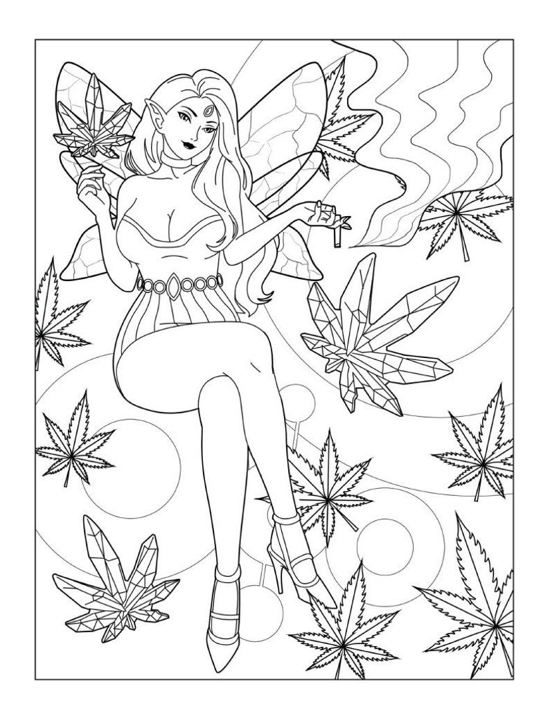 140 Trippy Coloring Pages: Dive into a Colorful Wonderland 36