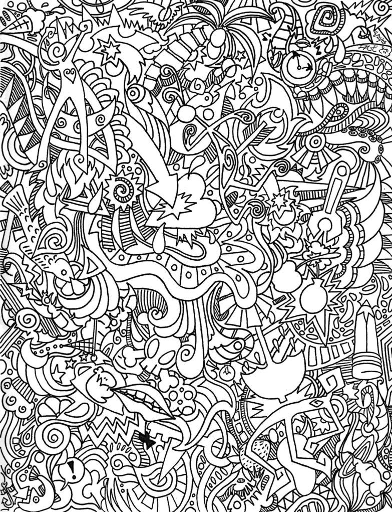 140 Trippy Coloring Pages: Dive into a Colorful Wonderland 38