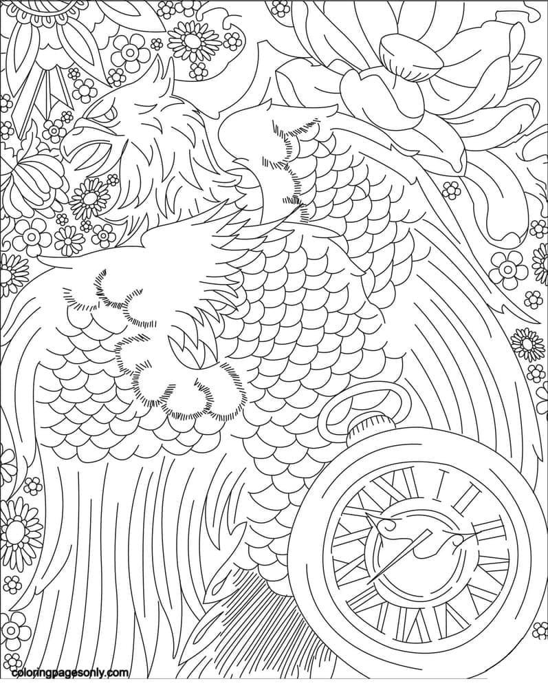 140 Trippy Coloring Pages: Dive into a Colorful Wonderland 42