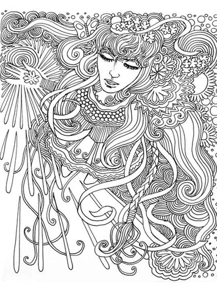 140 Trippy Coloring Pages: Dive into a Colorful Wonderland 47