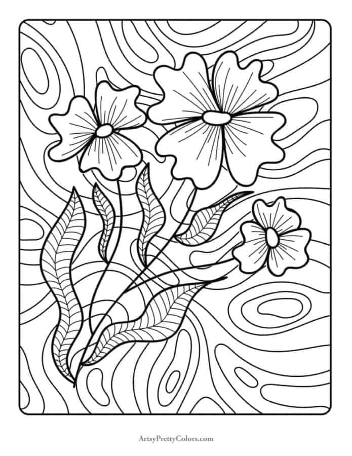 140 Trippy Coloring Pages: Dive into a Colorful Wonderland 78