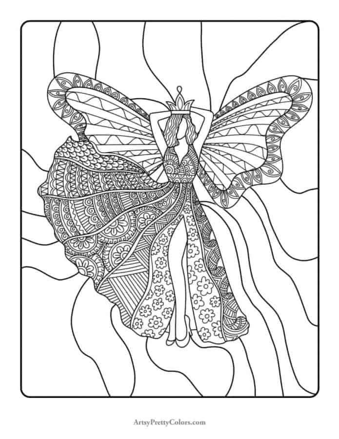 140 Trippy Coloring Pages: Dive into a Colorful Wonderland 79