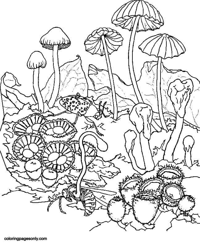 140 Trippy Coloring Pages: Dive into a Colorful Wonderland 92