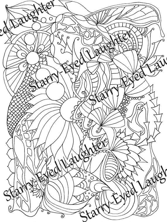 140 Trippy Coloring Pages: Dive into a Colorful Wonderland 94