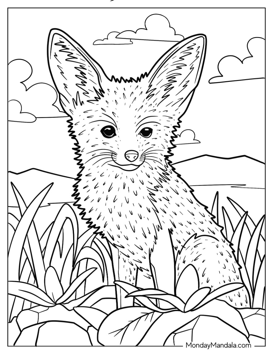 150+ Nature Coloring Pages 118