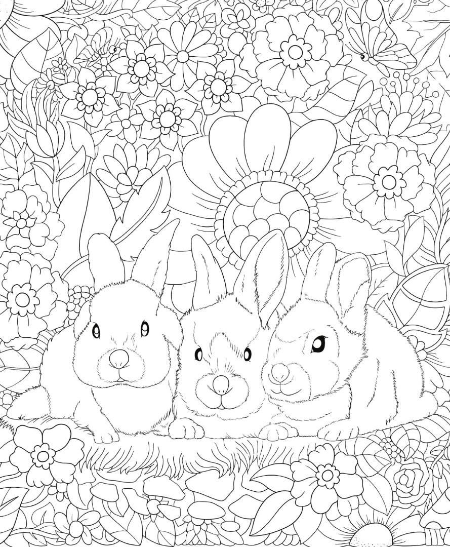 150+ Nature Coloring Pages 122