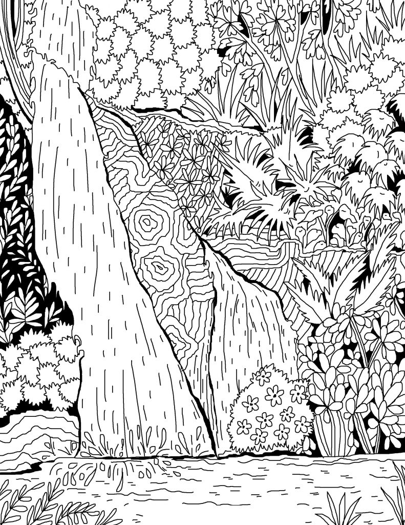 150+ Nature Coloring Pages 144