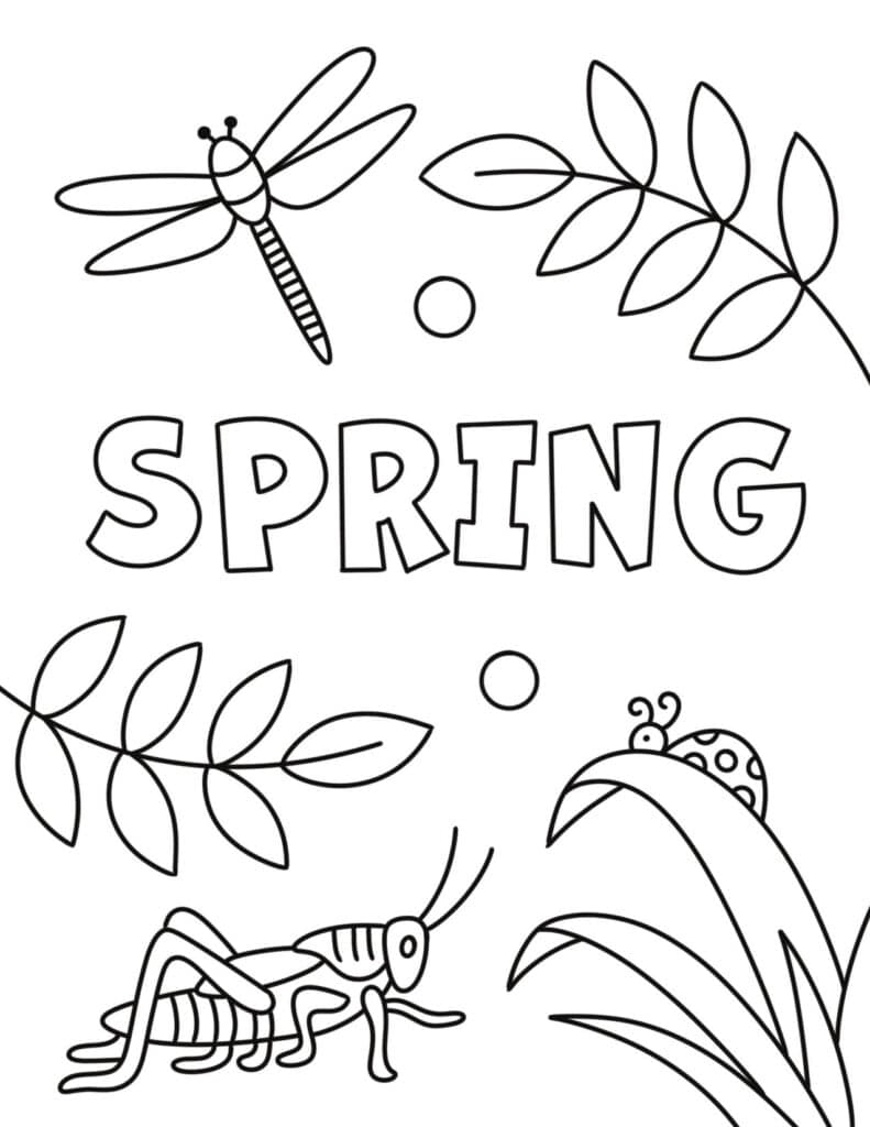 150+ Nature Coloring Pages 149