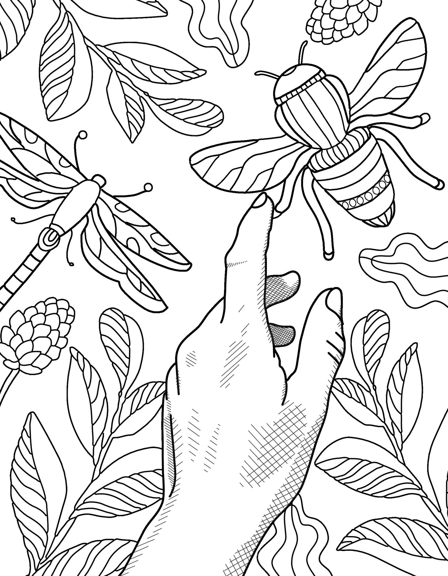 150+ Nature Coloring Pages 33