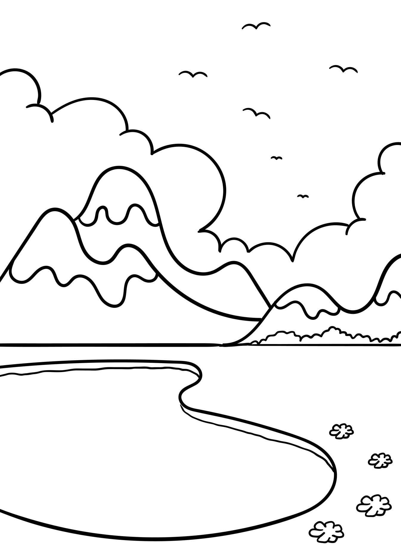 150+ Nature Coloring Pages 40