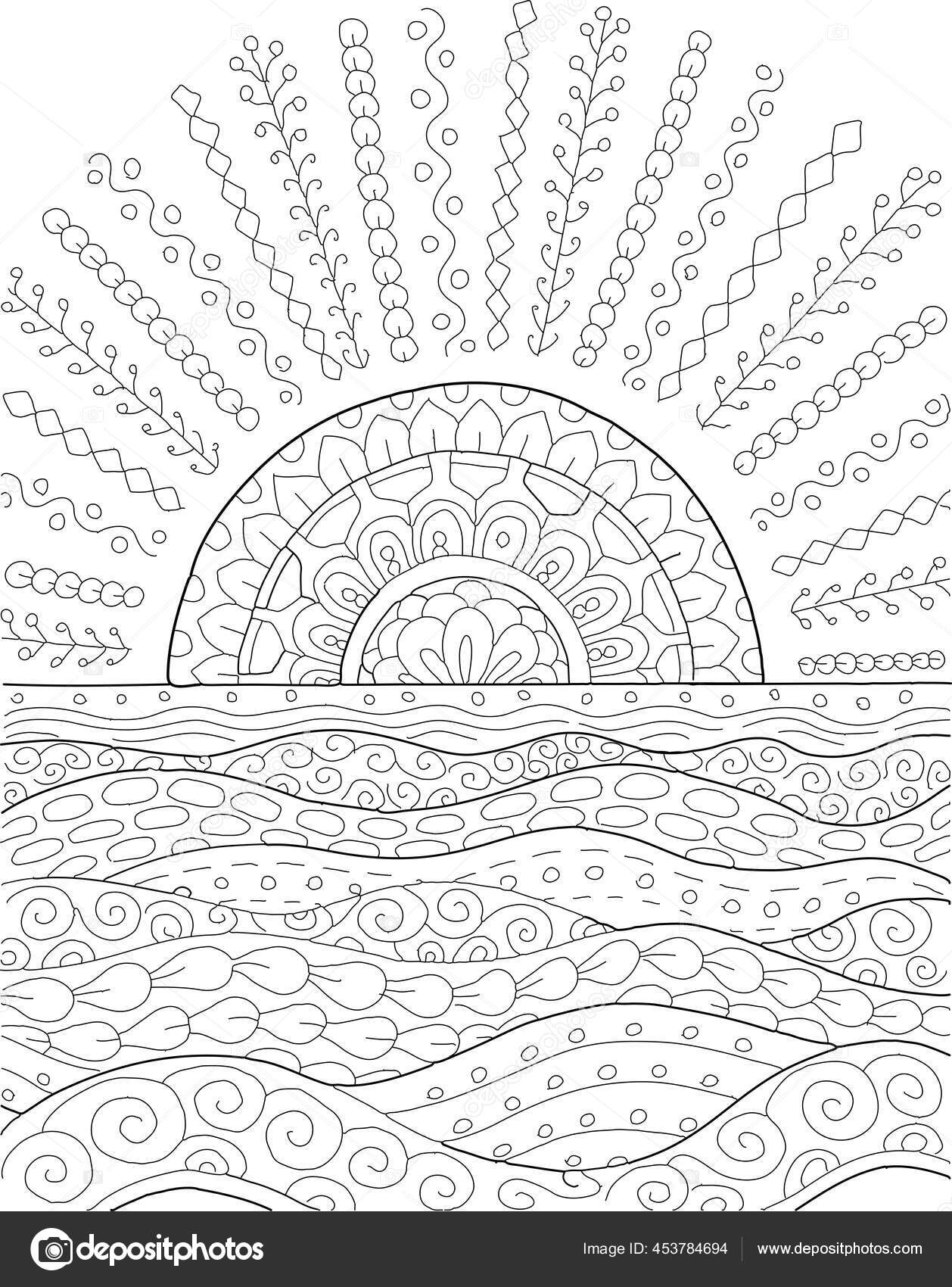 150+ Nature Coloring Pages 46