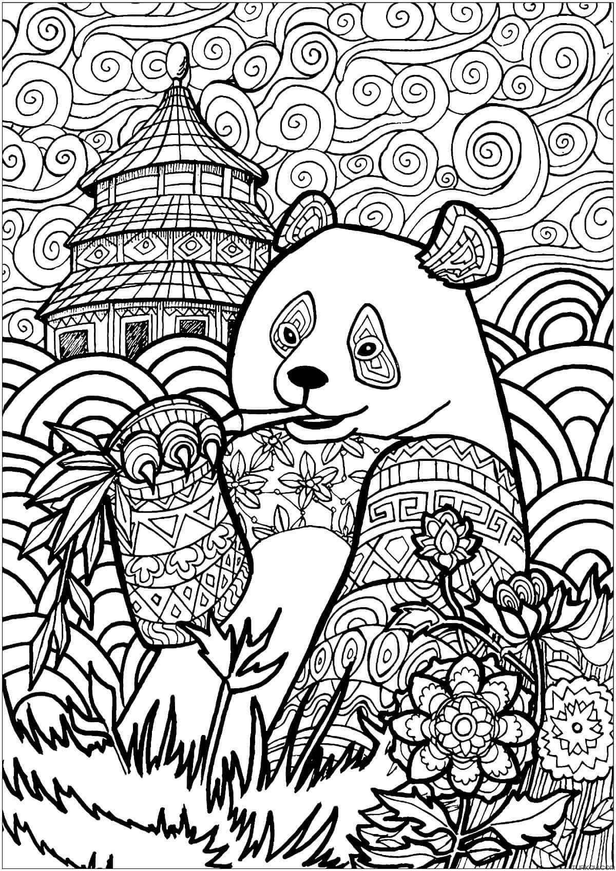 150+ Nature Coloring Pages 55