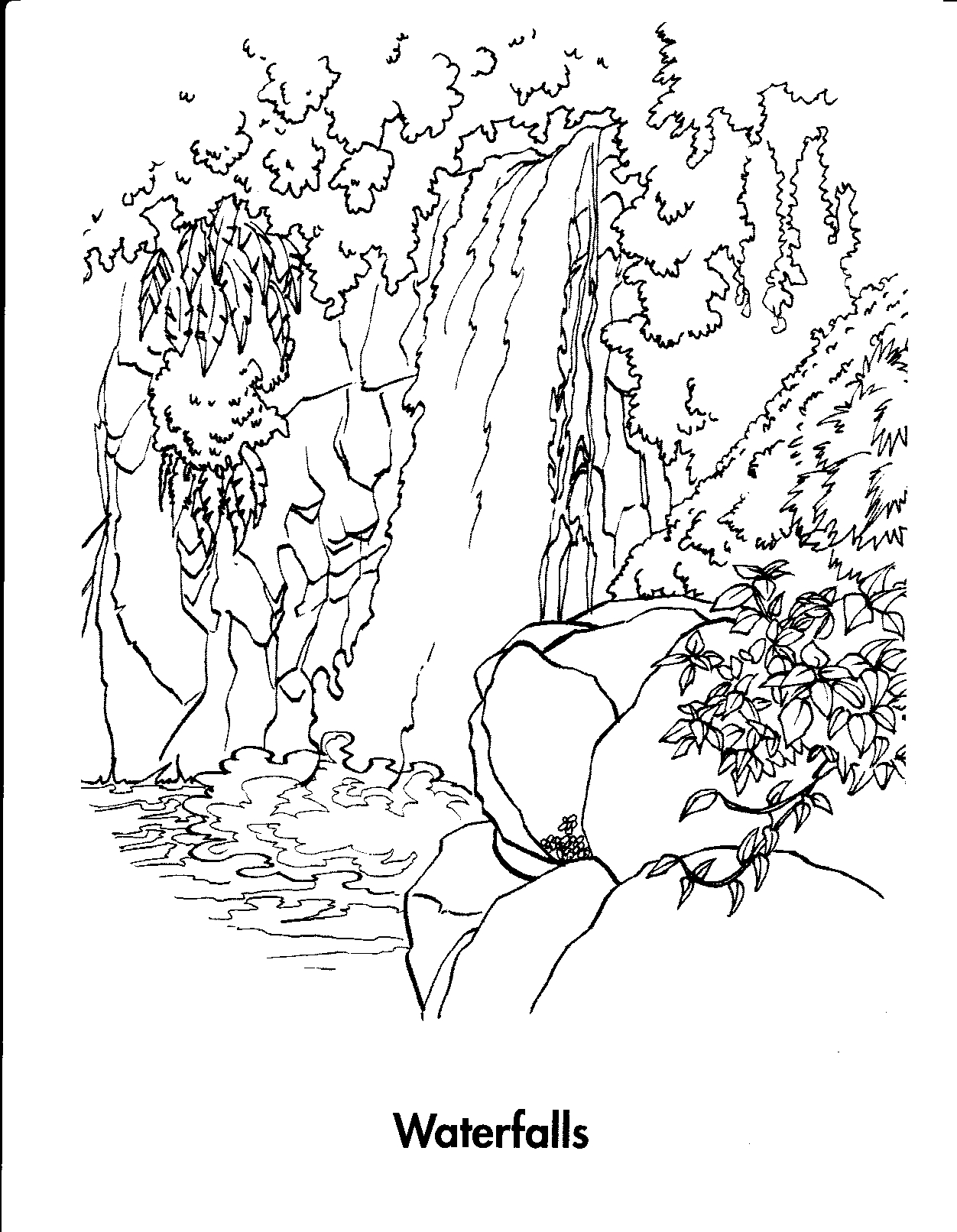 150+ Nature Coloring Pages 57