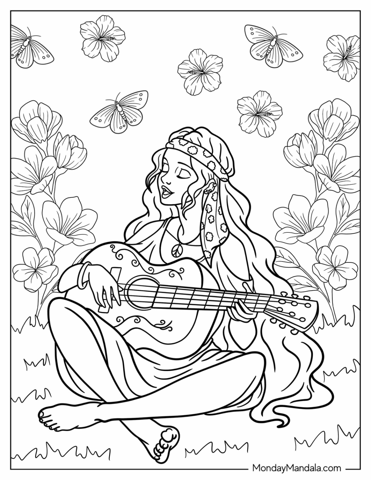 150+ Nature Coloring Pages 59