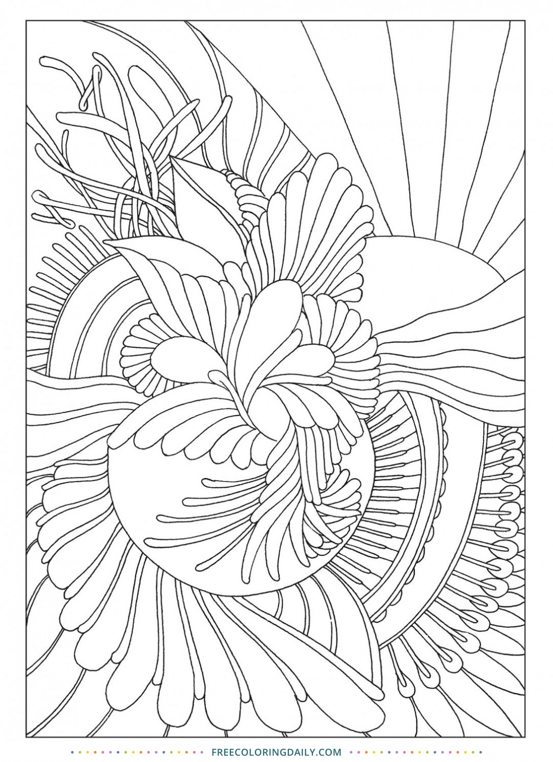 150+ Nature Coloring Pages 73