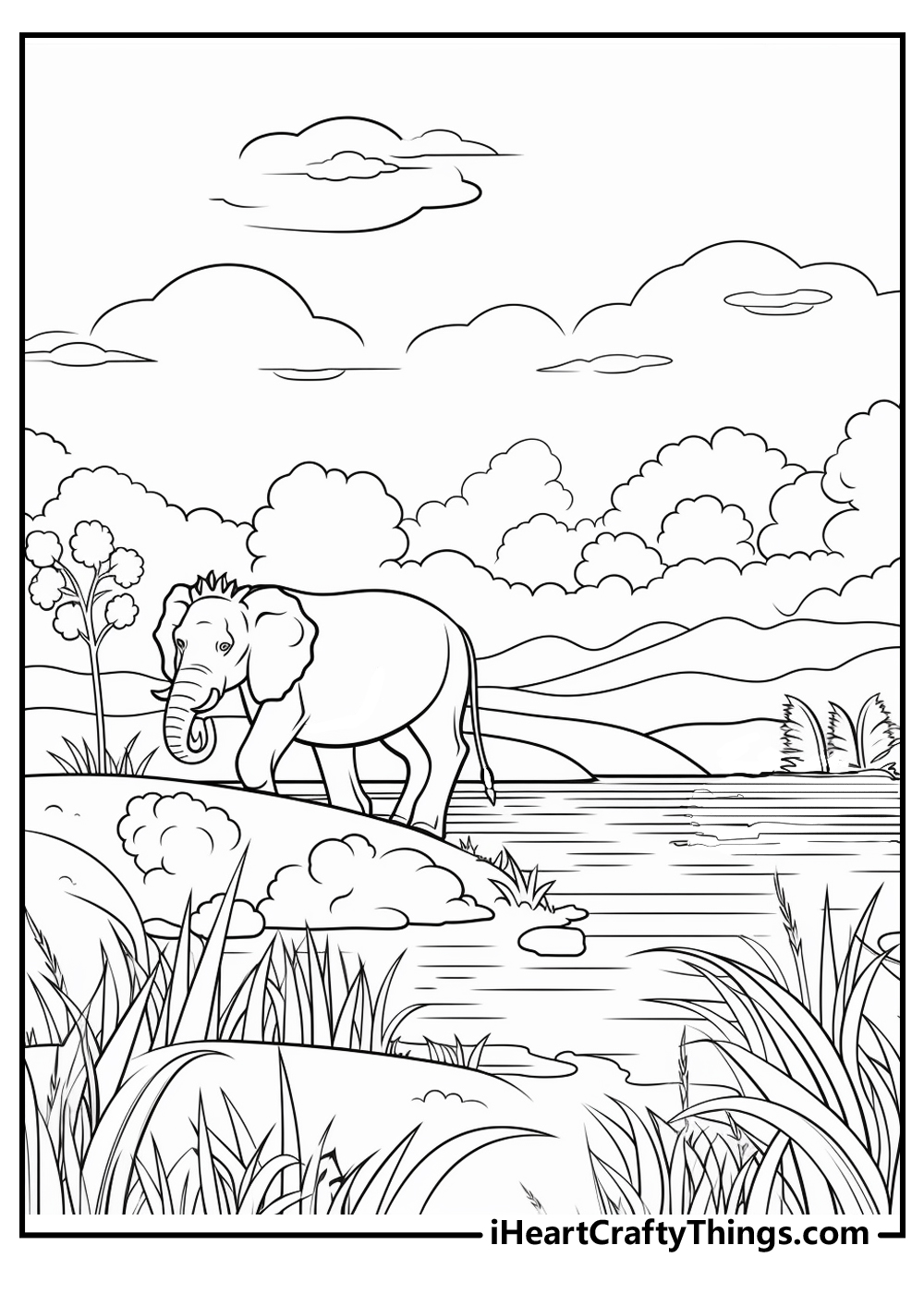 150+ Nature Coloring Pages 78