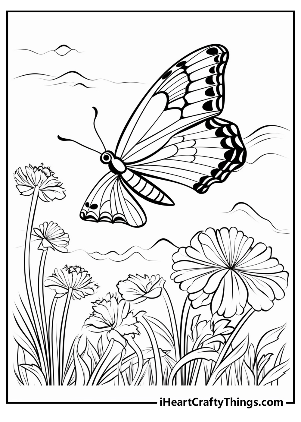 150+ Nature Coloring Pages 79