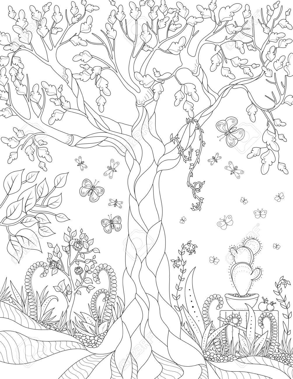 150+ Nature Coloring Pages 85