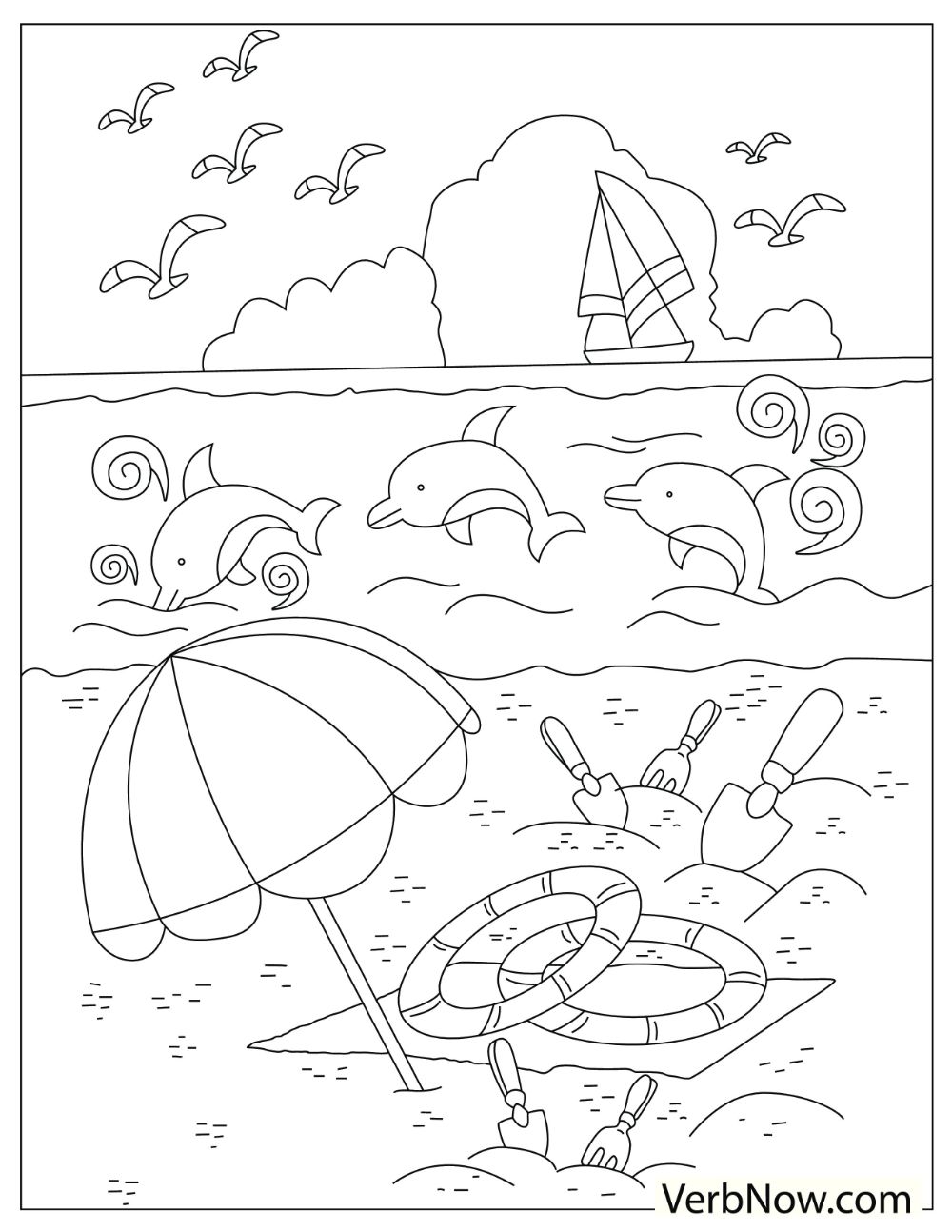 150+ Nature Coloring Pages 90