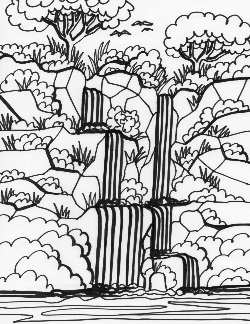 150+ Nature Coloring Pages 91