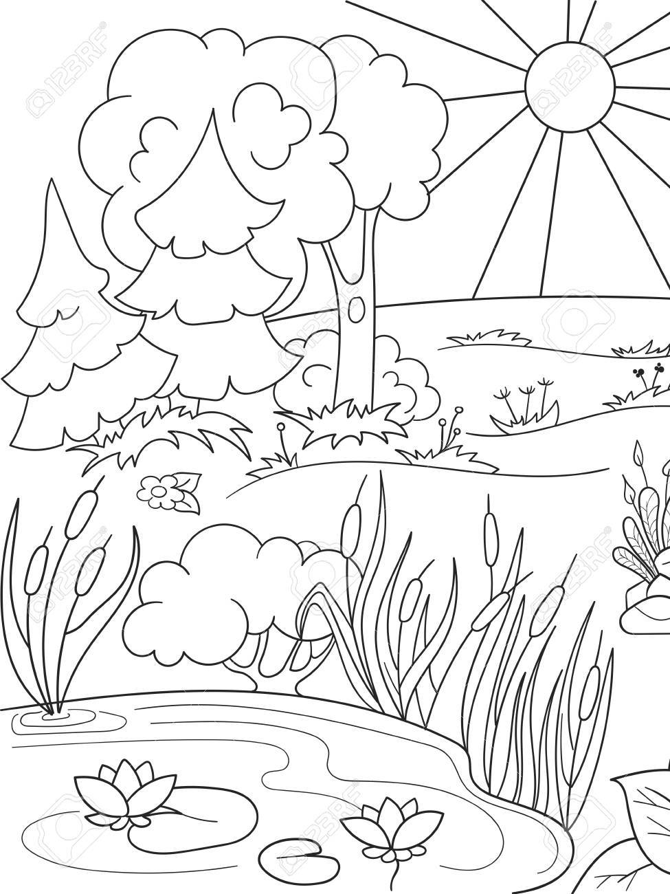 150+ Nature Coloring Pages 94