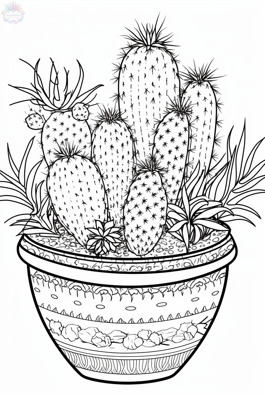 150+ Nature Coloring Pages 96