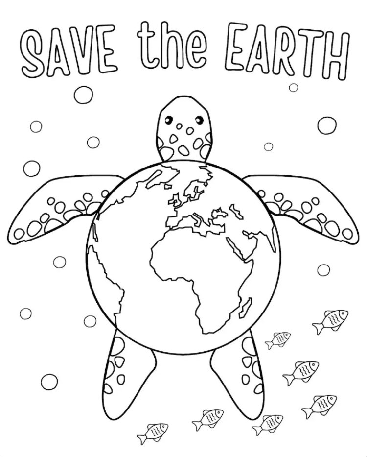 199+ Earth Coloring Pages: Explore Nature's Beauty 109