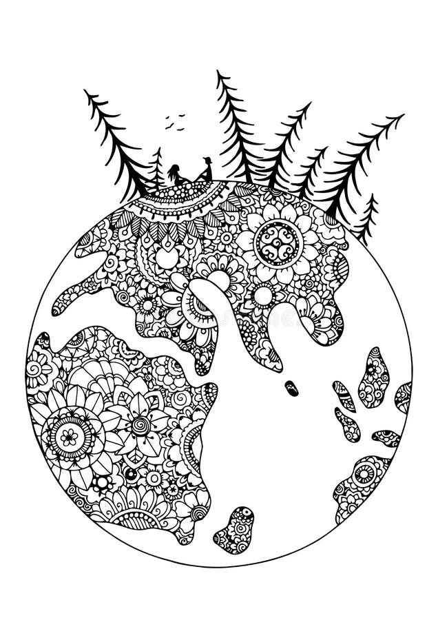 199+ Earth Coloring Pages: Explore Nature's Beauty 127