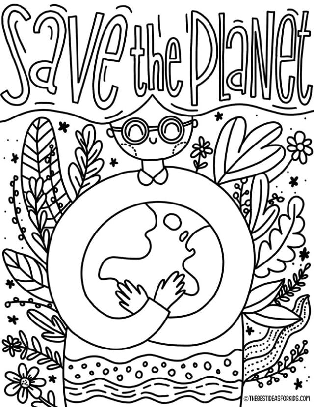 199+ Earth Coloring Pages: Explore Nature's Beauty 131