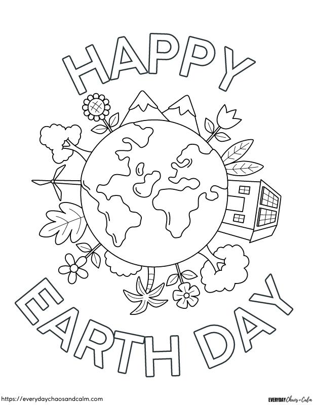 199+ Earth Coloring Pages: Explore Nature's Beauty 150