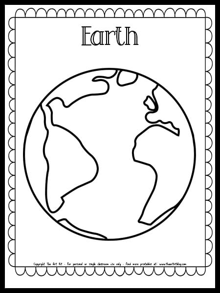 199+ Earth Coloring Pages: Explore Nature's Beauty 195