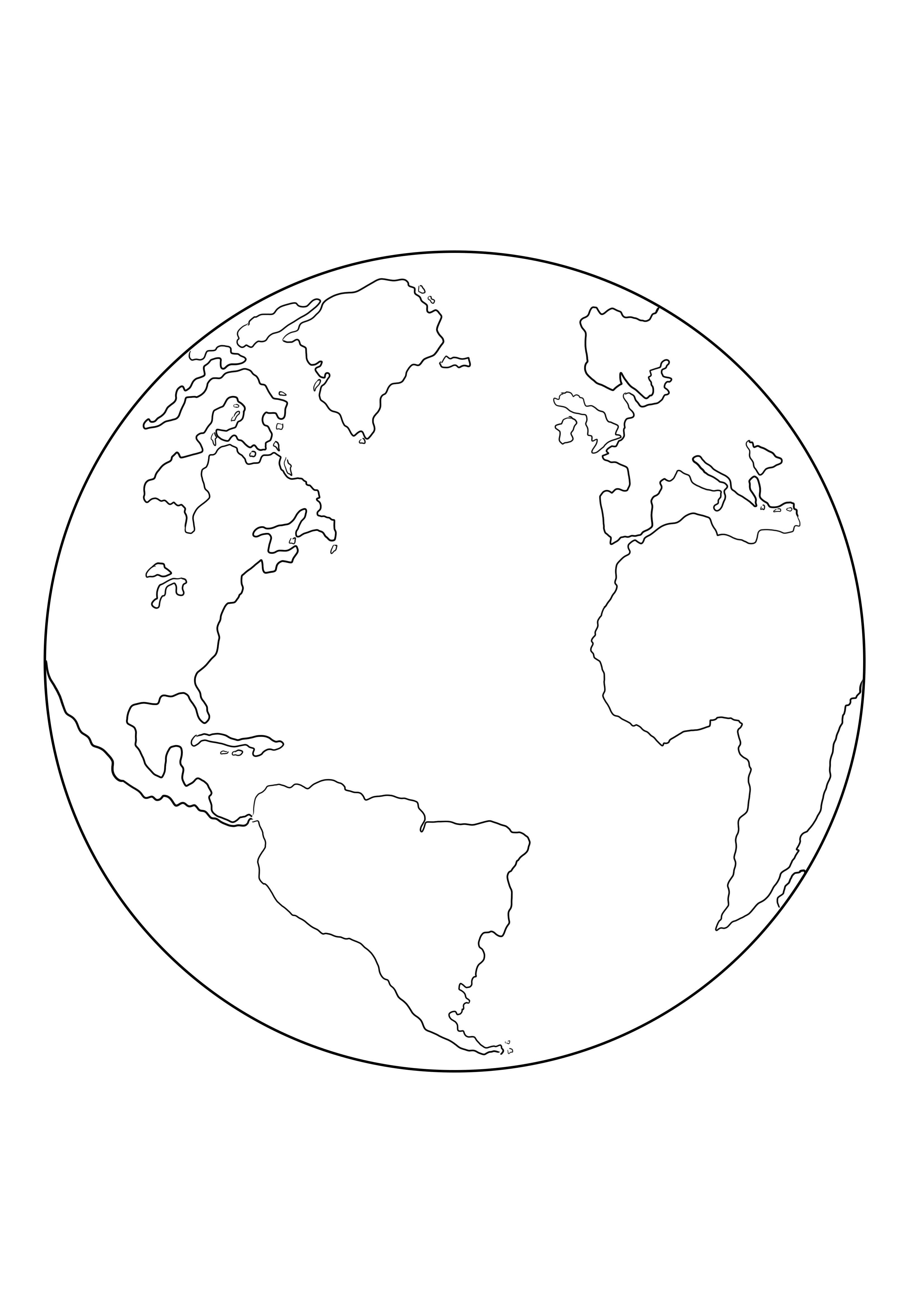 199+ Earth Coloring Pages: Explore Nature's Beauty 2