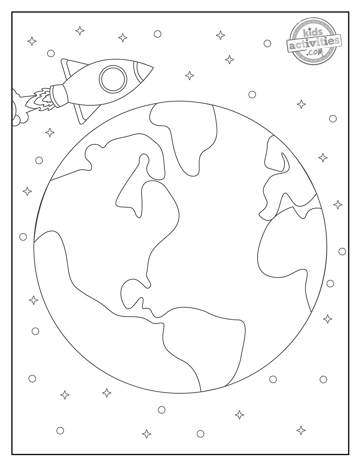 199+ Earth Coloring Pages: Explore Nature's Beauty 27