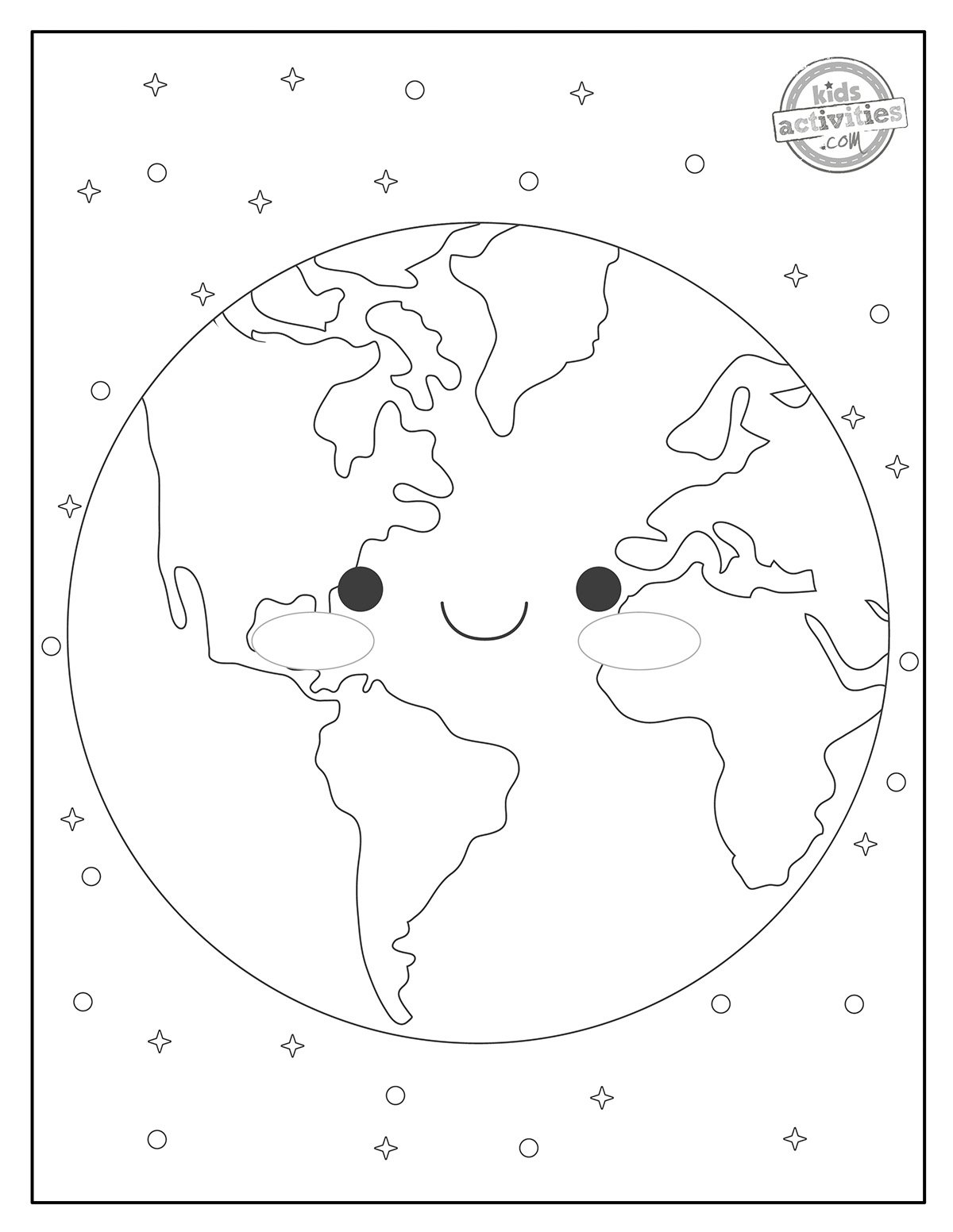 199+ Earth Coloring Pages: Explore Nature's Beauty 29