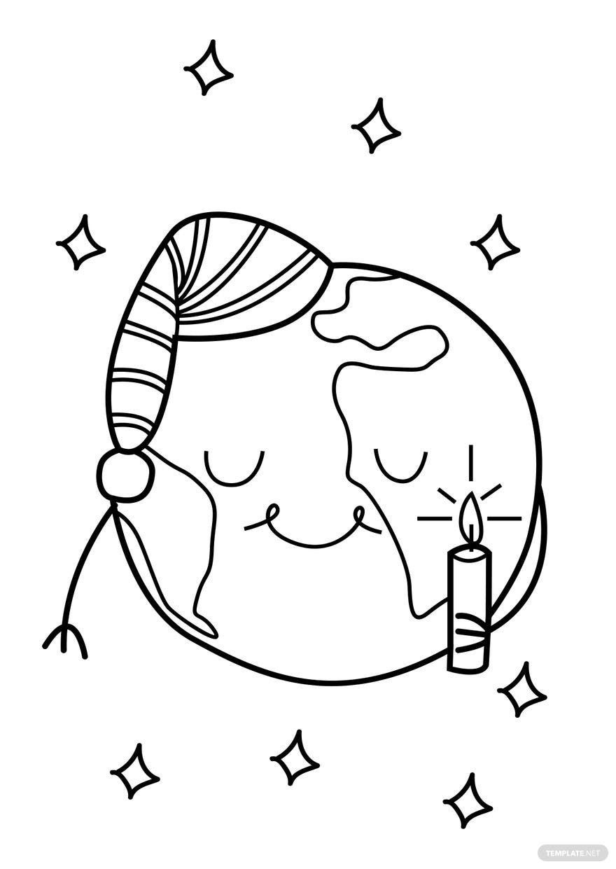 199+ Earth Coloring Pages: Explore Nature's Beauty 38