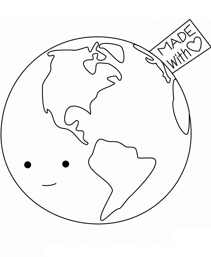 199+ Earth Coloring Pages: Explore Nature's Beauty 44