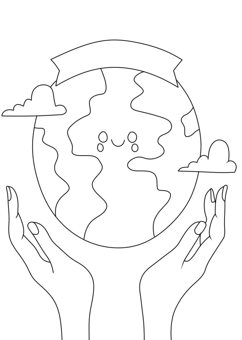 199+ Earth Coloring Pages: Explore Nature's Beauty 48