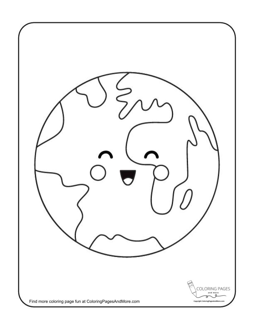 199+ Earth Coloring Pages: Explore Nature's Beauty 53