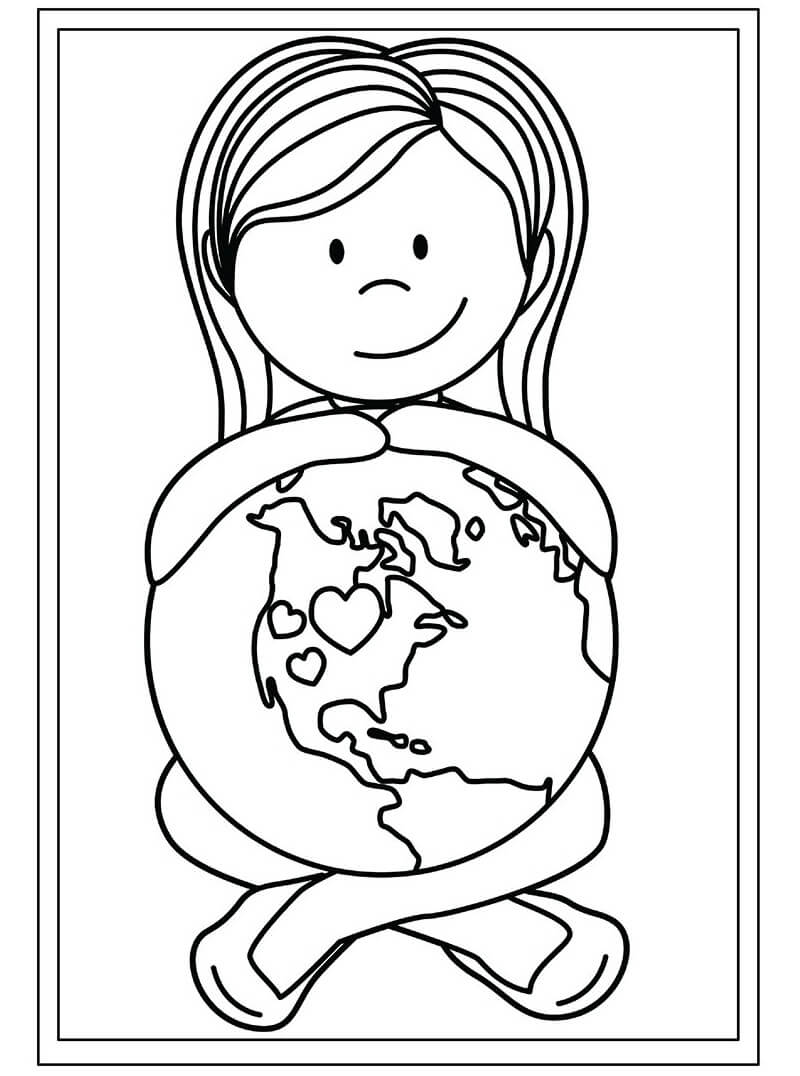 199+ Earth Coloring Pages: Explore Nature's Beauty 54