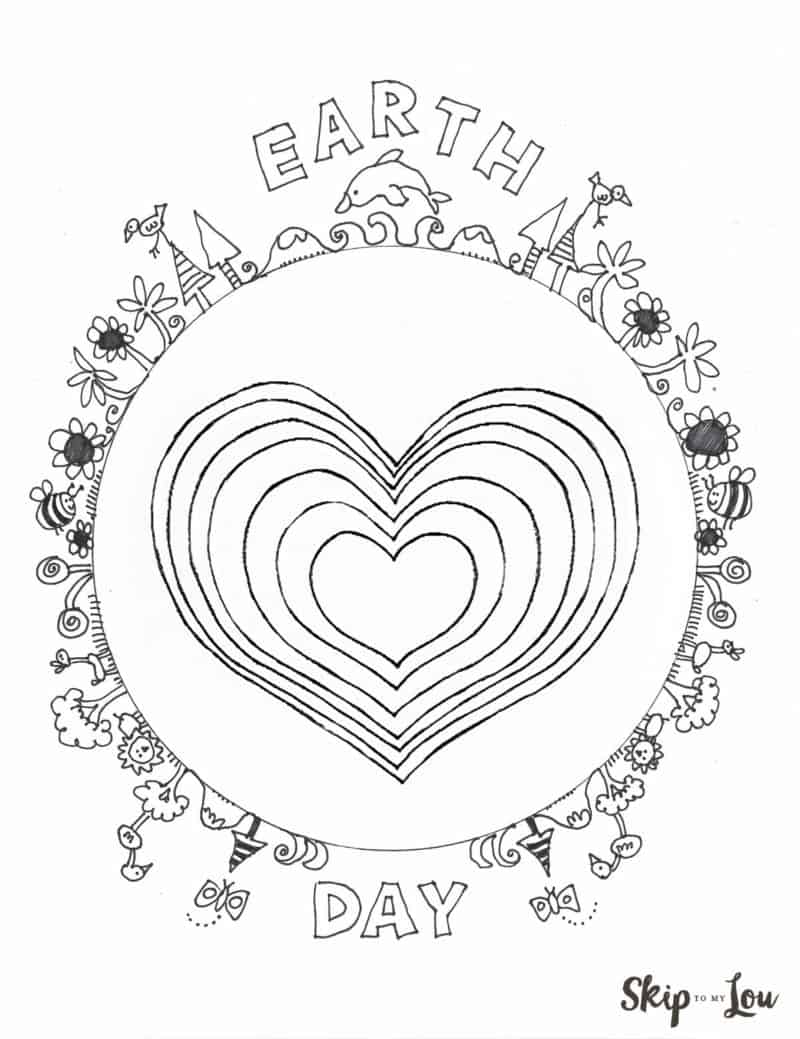 199+ Earth Coloring Pages: Explore Nature's Beauty 59