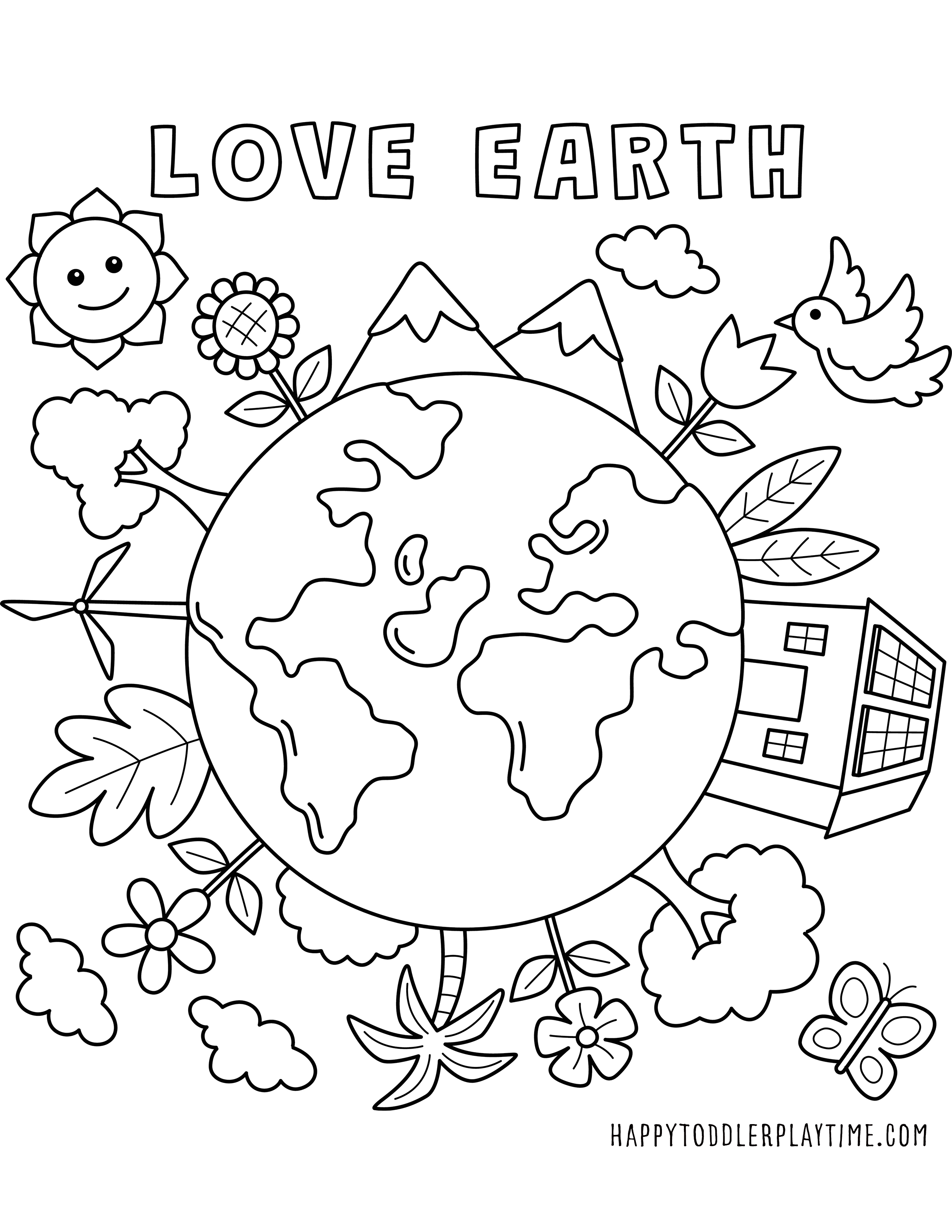 199+ Earth Coloring Pages: Explore Nature's Beauty 6