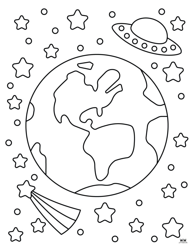 199+ Earth Coloring Pages: Explore Nature's Beauty 75