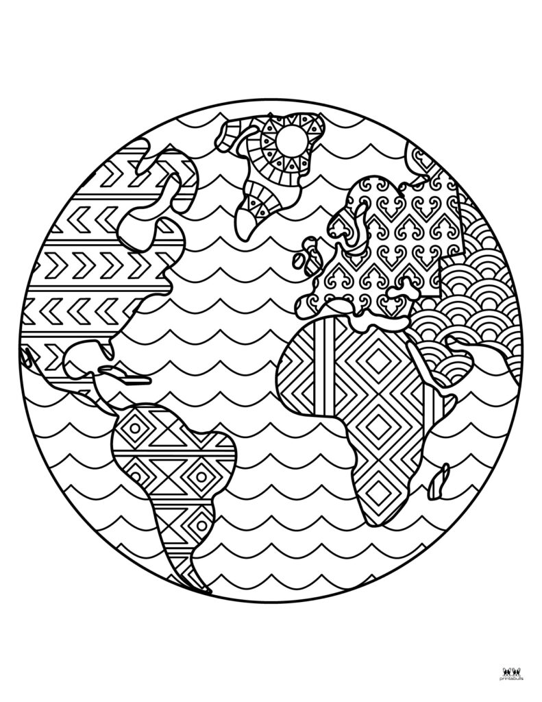 199+ Earth Coloring Pages: Explore Nature's Beauty 87