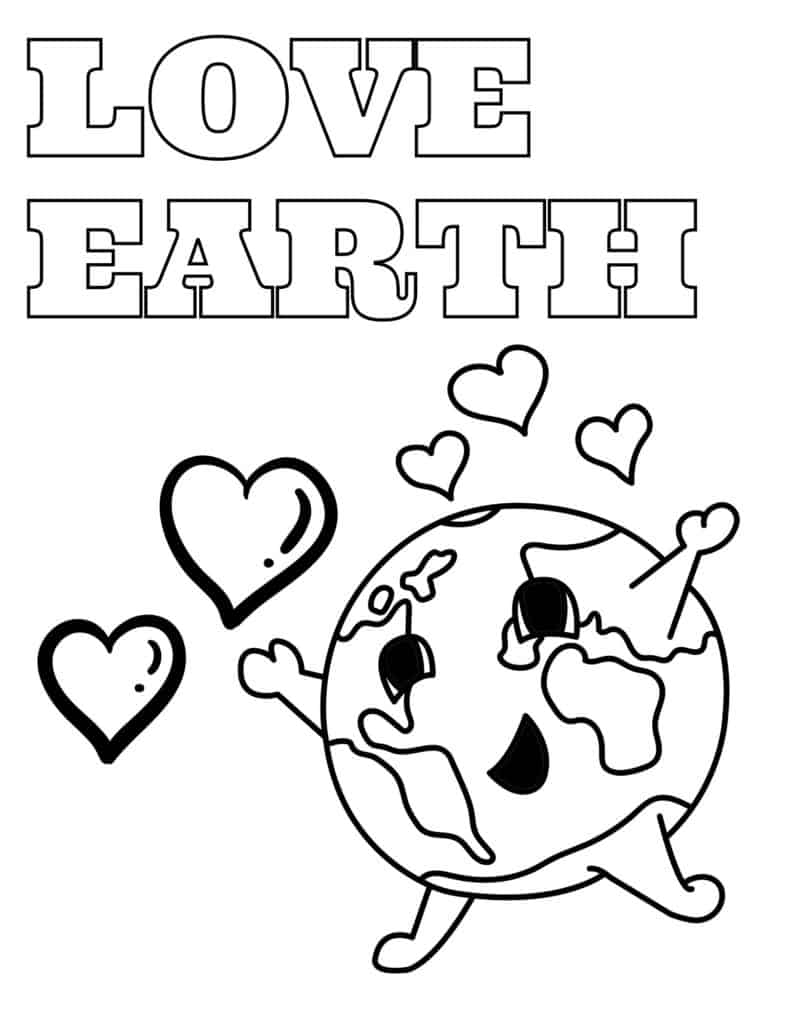 199+ Earth Coloring Pages: Explore Nature's Beauty 88