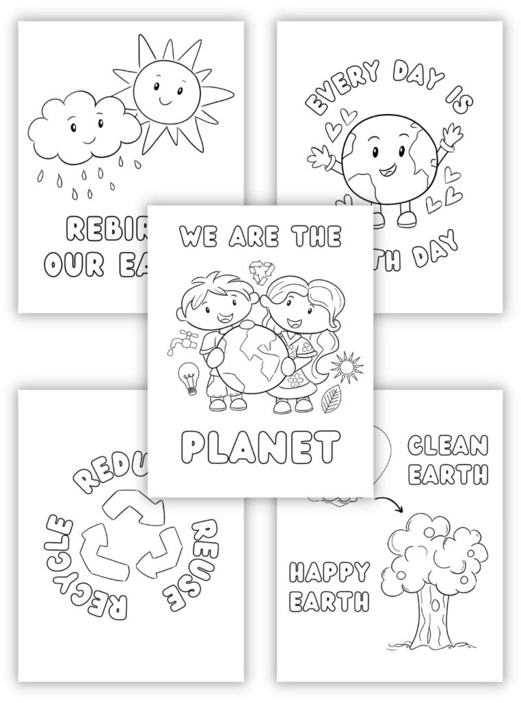 199+ Earth Coloring Pages: Explore Nature's Beauty 93