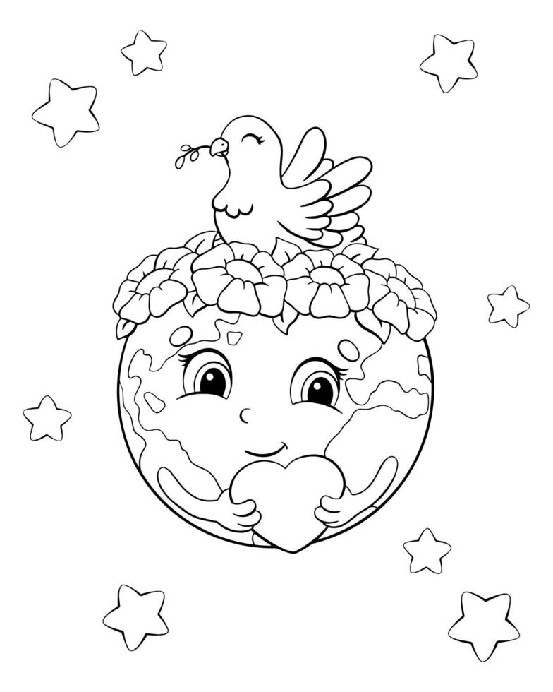 199+ Earth Coloring Pages: Explore Nature's Beauty 97