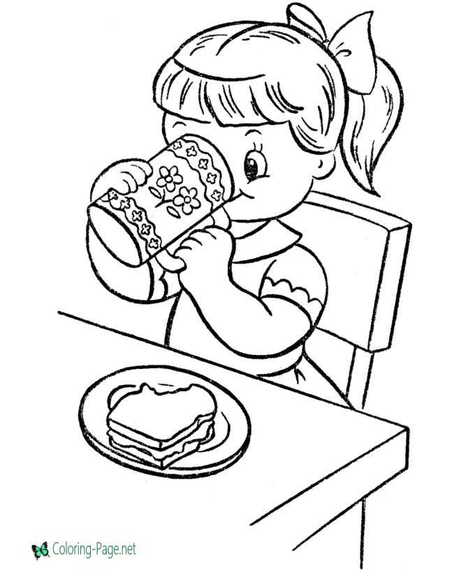 199+ Food Coloring Pages for Adult 102