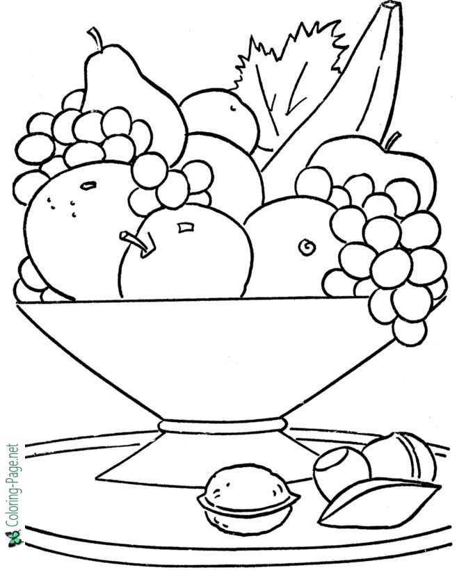 199+ Food Coloring Pages for Adult 108