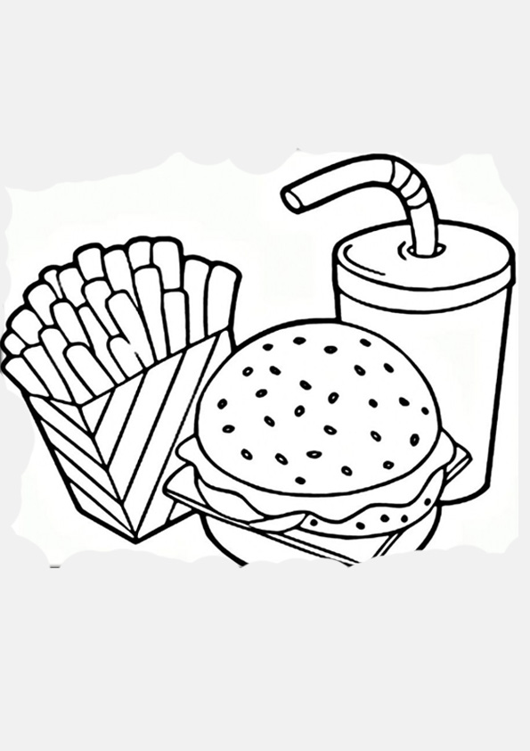 199+ Food Coloring Pages for Adult 118